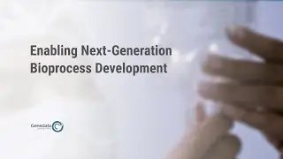 Genedata Bioprocess: Increase Efficiency & Quality in Biopharma Development