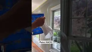 Painting HACK! 💪#painting #paint #diy #homeinspiration #diytips #diyhacks #diyhack #easycleaning
