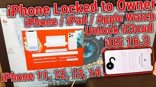 iOS 16 3 iCloud Unlock Fix Sim Card after Bypass Activation Lock iPhone 11, 12, 13, 14