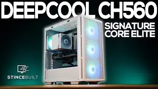 Whiteout Signature Core Elite PC BUILD! Deepcool CH560 14600k + 4070 Super!