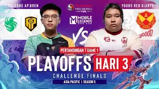 FCAP VS YRG | SPS Mobile Challenge Finals | MLBB | S5 Hari 3 | Match 7 Game 1