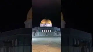 Mescid-i Aksada sabah ezanı