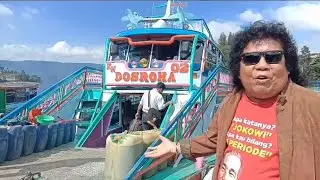 JOKOWI Naik Kapal Keren Ini Waktu Ke Danau Toba Mantab Kali Bah