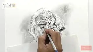 Do you want to experience Goa with GoArt experiences charcoal sketching by the beach?