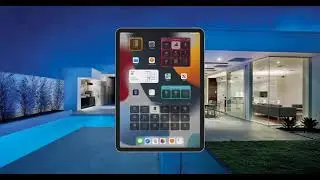 HomeKit Widgets for your iPad. Your Apple Home app now directly on your Home Screen (Fit Wall Mount)
