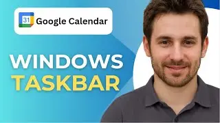 How to Put Google Calendar on Windows 10 Taskbar