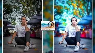 Photoshop 7.0 Photo Editing - Add DSLR Blur and Colour in Photoshop 7.0
