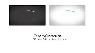 Logo 3D Line Reveal After Effects Template