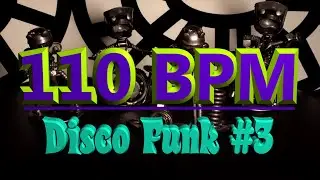 110 BPM - Disco Funk #3 - 4/4 Drum Beat - Drum Track