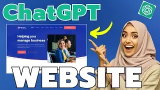🚀 Create Website with ChatGPT (Landing Page) | HTML, CSS, JavaScript & Bootstrap 🚀