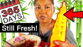 HOW TO Preserve BAMBOO Shoots (for a long time)