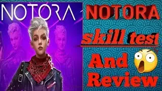 NOTORA CHARACTER SKILL TEST AND FULL REVIEW IN FREE FIRE | FREE FIRE | NOTORA