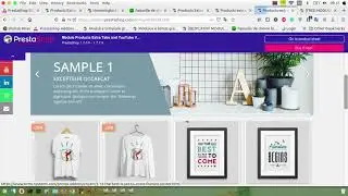 Prestashop products extra tabs module