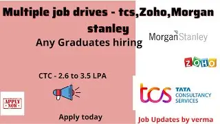 Multiple job updates for 2020 to 2023 batches || Any graduates job updates || Hiring alert jobs