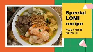 Special lomi sa Family Reyes Kusina #foods #pinoyfoods #buhayabroad