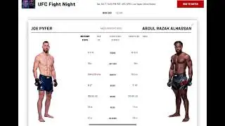 Joe Pyfer vs Abdul Razak Alhassan Prediction 