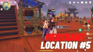 Genshin Impact: Merchant Location #5 / Dont Miss Out On 1200BP!