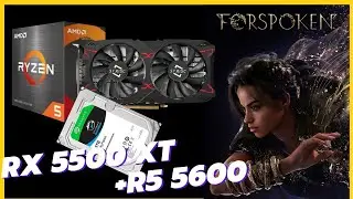 Forspoken-Ryzen 5600+RX 5500 XT do Aliexpless Benchmark rodando em HD