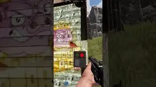 When You Catch Them Building A Raid Base In Rust #shorts #gaming #rust