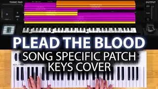 Plead The Blood - MainStage patch keyboard cover- Chris Davenport
