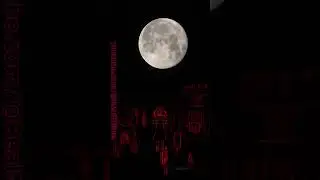 Lift up your feet and #jump to the #Moon or the trampoline is working #shorts #fullmoon