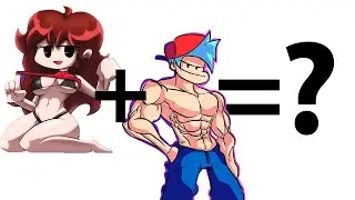 FNF Boyfriend + Girlfriend = ❤️  FNF ANIMATION BEST MOMENTS