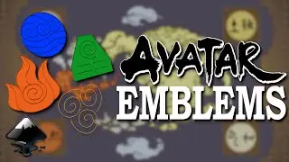 Avatar: Four Nation Emblems | Speed Art | Inkscape