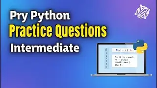 top 5 python practice questions | intermediate level