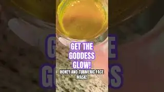 How to makeTurmeric and Honey Face Mask for Glowing Skin + Demo