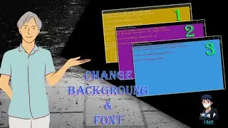 How to change Command Prompt background and font color | How to change CMD background and font color