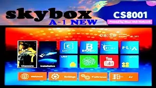 SW SKYBOX A-1 NEW YOUTUBE C8001 CS8001