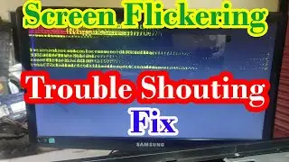 How To Fix Flickering or Flashing Screen on  PC || Display Flickering Trouble Shouting and Solution