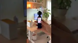 my vlogging setup got an upgrade, DJI Osmo Pocket 3! 📸🤳🏼✨ 