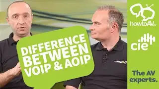 What is the difference between VoIP and AoIP?