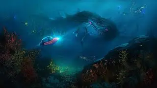 subnautica#5 остров, большие комнаты.
