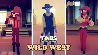 TABS Wild West Campaign - All Levels Walkthrough (Totally Accurate Battle Simulator)