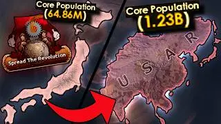 Forming THE ASIAN SOVIET UNION as Japan in Victory's March!