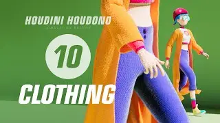 Houdini Houdono | Simulation - Episode 10 - Clothing