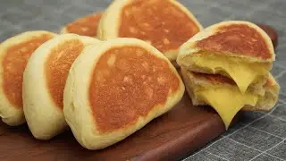 How to make a Cream Custard Bun (No Oven)