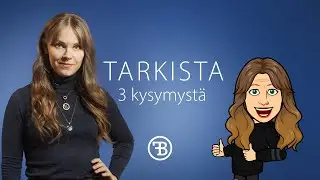 Tarkista – 3 kysymystä: Digitaalinen informaatiolukutaito nuorille