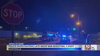 Five Men Shot Inside 708 Bar and Grille | May 6, 2024 | News 19 at 6 p.m.