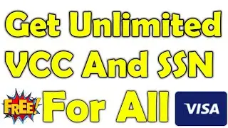 Get unlimited vcc 2021 -//- Trick of ads