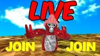 🔴BEATING GORILLA TAG ONLY UP! LIVE | SUB = FALL ✨🔴(#gorillatag)🦍JOIN!