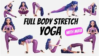 Full Body Yoga for Kids | Mira X KPop Demon Hunters
