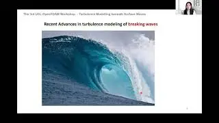 Turbulence modelling beneath surface waves (Yuzhu Li, Technical University of Denmark)