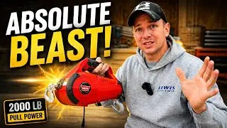 This Winch Is A LIFE SAVER!!! - electric winch lift Review | Check Description 👇