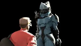 [TF2/GMod Animation] Tall Robot Woman