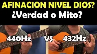 Afinacion Nivel Dios 432hz - ¿Verdad o Mito? Aqui hacemos la comparacion
