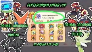 PERTARUNGAN F2P COMBO PG DAN VICTINI VS COMBO PG DAN CELEBI CSA. Pocket Incoming.