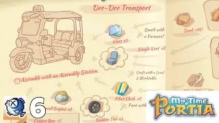 My Time at Portia - Ep 6 - Dee Dee Transport System?